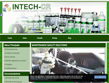 Tablet Screenshot of intech-cr.com